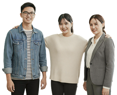 Students celebrating diversity